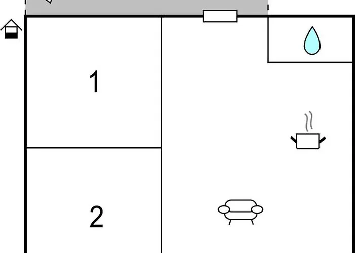 Cozy In With Kitchen Appartement Vir